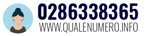 Numero di telefono 0286338365 0286338365