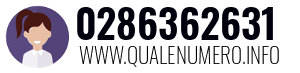 Numero di telefono 0286362631 0286362631