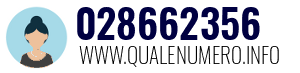 Numero di telefono 028662356 028662356