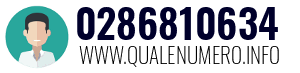 Numero di telefono 0286810634 0286810634