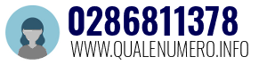 Numero di telefono 0286811378 0286811378
