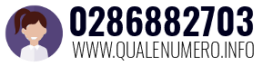 Numero di telefono 0286882703 0286882703