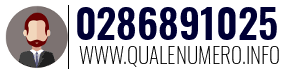 Numero di telefono 0286891025 0286891025