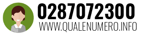 Numero di telefono 0287072300 0287072300