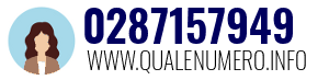 Numero di telefono 0287157949 0287157949