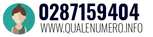 Numero di telefono 0287159404 0287159404
