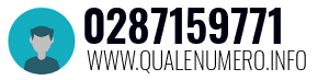 Numero di telefono 0287159771 0287159771