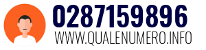 Numero di telefono 0287159896 0287159896
