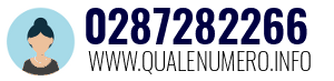 Numero di telefono 0287282266 0287282266