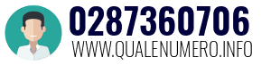 Numero di telefono 0287360706 0287360706