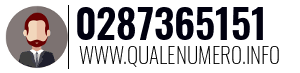 Numero di telefono 0287365151 0287365151