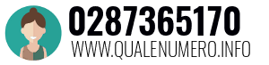 Numero di telefono 0287365170 0287365170