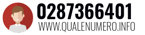 Numero di telefono 0287366401 0287366401