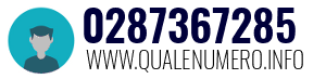 Numero di telefono 0287367285 0287367285