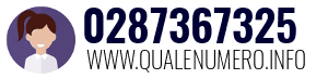 Numero di telefono 0287367325 0287367325