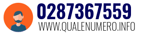 Numero di telefono 0287367559 0287367559