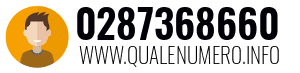 Numero di telefono 0287368660 0287368660