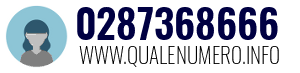 Numero di telefono 0287368666 0287368666