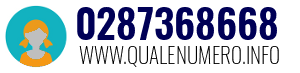 Numero di telefono 0287368668 0287368668