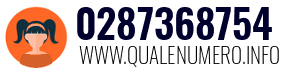 Numero di telefono 0287368754 0287368754
