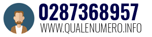 Numero di telefono 0287368957 0287368957
