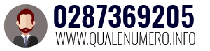 Numero di telefono 0287369205 0287369205