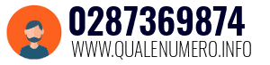 Numero di telefono 0287369874 0287369874