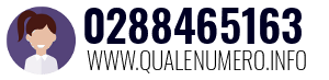Numero di telefono 0288465163 0288465163