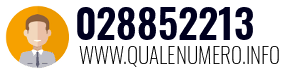 Numero di telefono 028852213 028852213