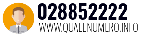 Numero di telefono 028852222 028852222