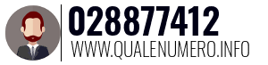 Numero di telefono 028877412 028877412