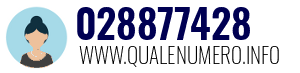 Numero di telefono 028877428 028877428