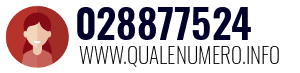 Numero di telefono 028877524 028877524