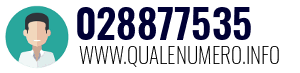 Numero di telefono 028877535 028877535