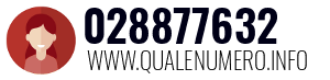 Numero di telefono 028877632 028877632