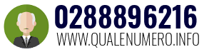 Numero di telefono 0288896216 0288896216