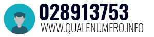 Numero di telefono 028913753 028913753