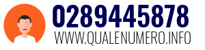 Numero di telefono 0289445878 0289445878