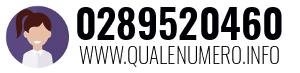 Numero di telefono 0289520460 0289520460