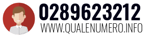 Numero di telefono 0289623212 0289623212