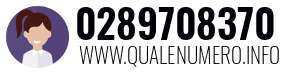 Numero di telefono 0289708370 0289708370