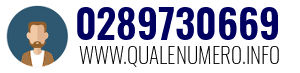 Numero di telefono 0289730669 0289730669