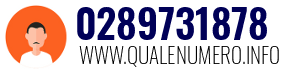 Numero di telefono 0289731878 0289731878