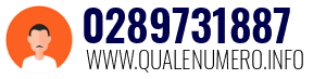 Numero di telefono 0289731887 0289731887