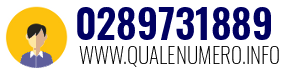 Numero di telefono 0289731889 0289731889