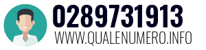 Numero di telefono 0289731913 0289731913