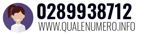 Numero di telefono 0289938712 0289938712
