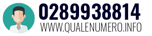 Numero di telefono 0289938814 0289938814