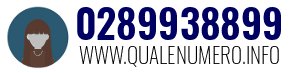 Numero di telefono 0289938899 0289938899