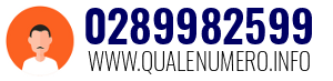 Numero di telefono 0289982599 0289982599